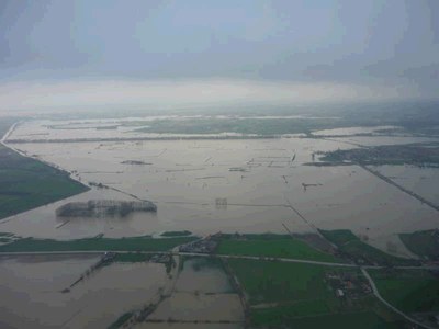 IJzerbekken - overstromingen rechteroever IJzer (ts Kemmelbeek en Kanaal Ieper-IJzer)